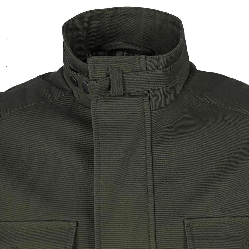 Men’s Green Cotton Zipper Field Jacket 4 Men’s Green Cotton Zipper Field Jacket - Image 2