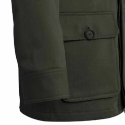 Men’s Green Cotton Zipper Field Jacket 11 Men’s Green Cotton Zipper Field Jacket -Us Military Jacket Mens Green Zipper Field Jacket