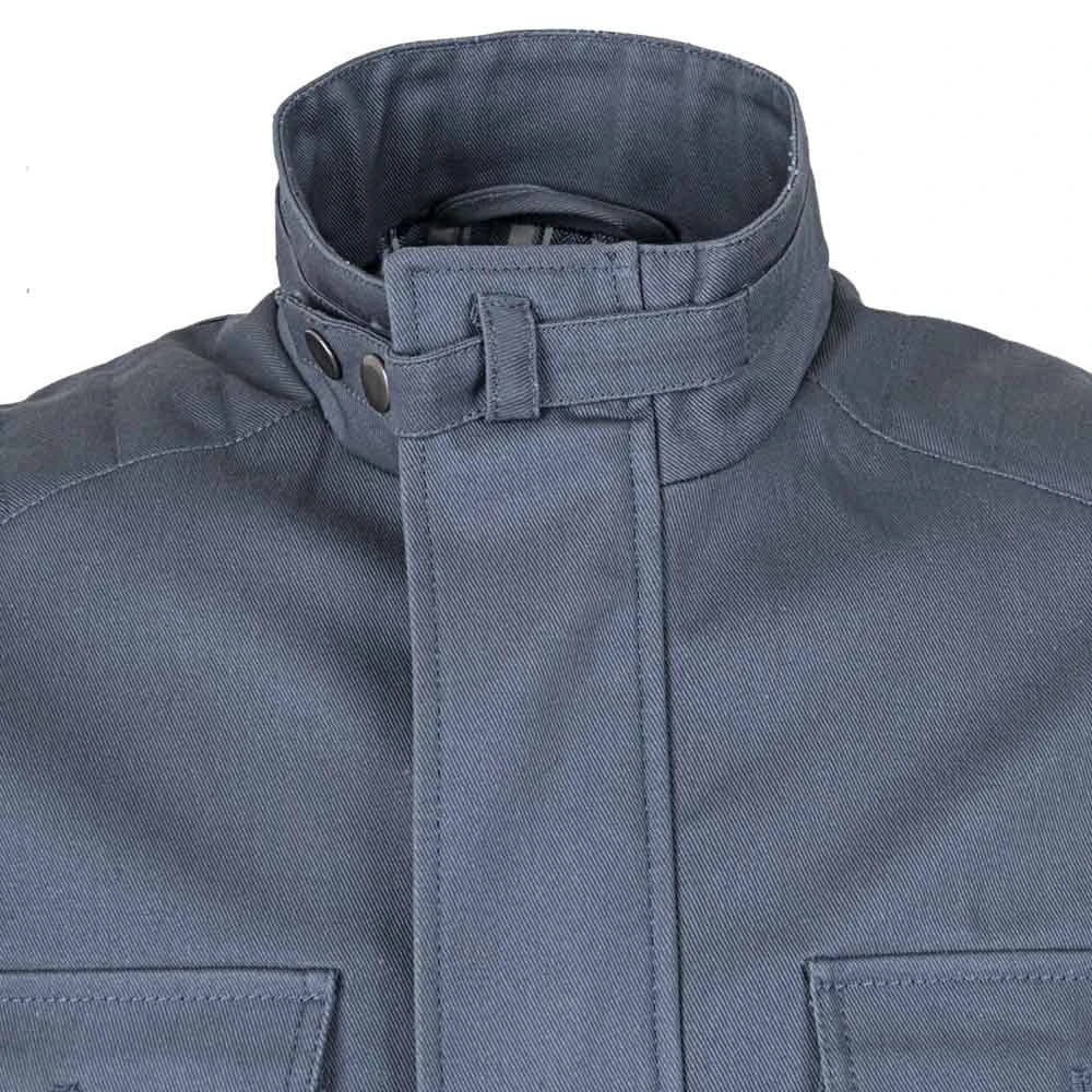 Men’s Grey Cotton Zipper Field Jacket 4 Men’s Grey Cotton Zipper Field Jacket - Image 2