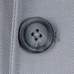 Men’s Grey Pure Cotton Zipper Field Jacket -Us Military Jacket Mens Grey Pure Cotton Field Jacket