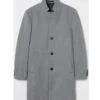 Men’s Grey Wool Blend Coat -Us Military Jacket Mens Grey Wool Blend Coat 1