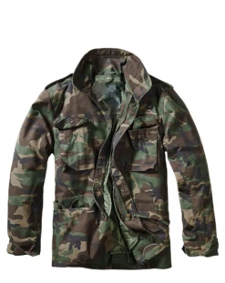 Men’s M-65 Green Camo Field Jacket