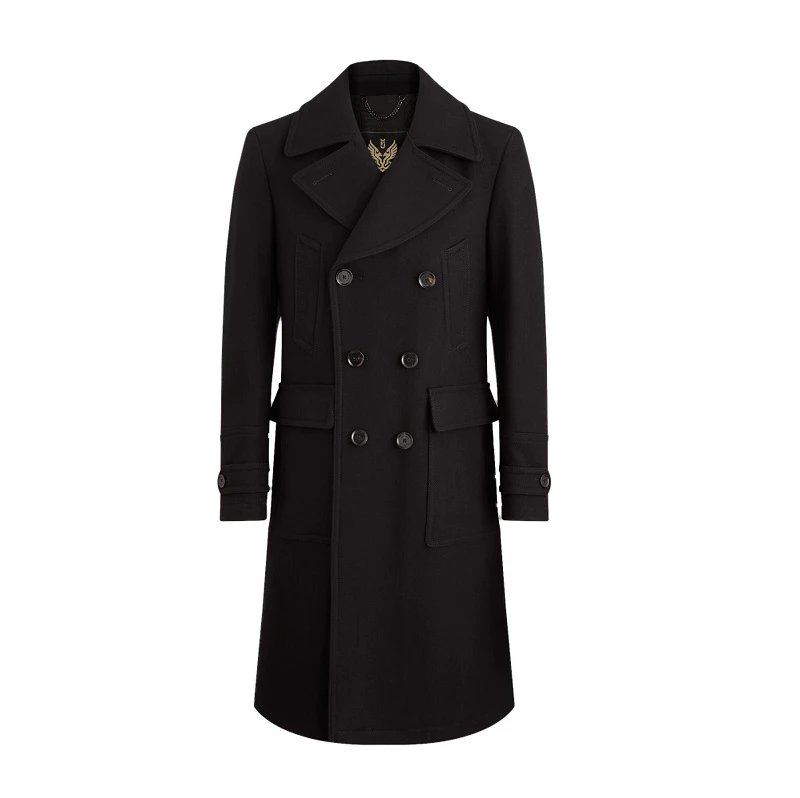 Men’s Milford Navy Pea Coat 7 Men’s Milford Navy Pea Coat - Image 5