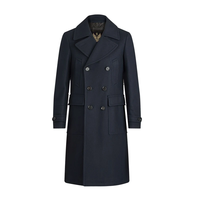Men’s Milford Navy Pea Coat 3 Men’s Milford Navy Pea Coat