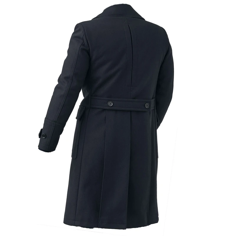 Men’s Milford Navy Pea Coat 4 Men’s Milford Navy Pea Coat - Image 2