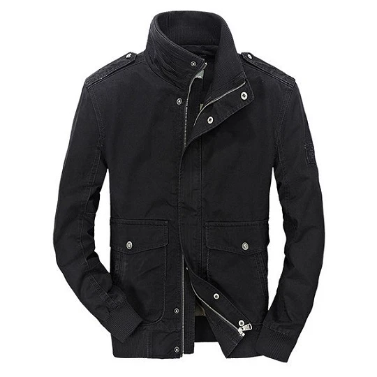 Men’s Military Outdoor Casual Cotton Field Jacket 5 Men’s Military Outdoor Casual Cotton Field Jacket - Image 3