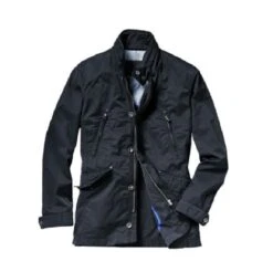 Men’s New Classic Blue Cotton Field Jacket