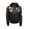Men’s Top Gun American Original Jacket -Us Military Jacket Mens Top Gun Black American Original MA 1 Jacket