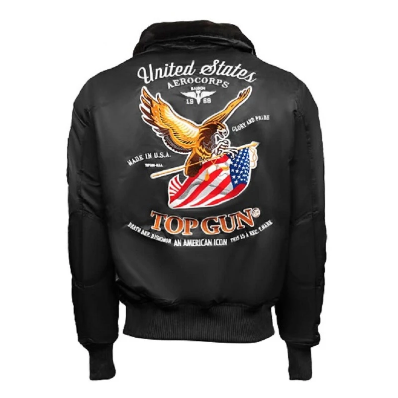 Men’s Top Gun Flying Cadet Jacket 4 Men’s Top Gun Flying Cadet Jacket - Image 2