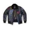 Men’s Top Gun Bomber Jacket -Us Military Jacket Mens Top Gun G 1 Bomber Jacket