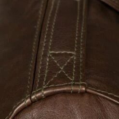 Men’s USAAF A-2 Bomber Brown Jacket 8 Men’s USAAF A-2 Bomber Brown Jacket -Us Military Jacket Mens USAAF A 2 Leather Brown Jacket