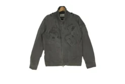 Men’s Vintage Gray Cotton Jacket