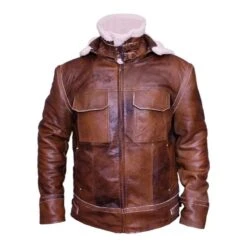 Mens WW2 B3 Shearling Fur Aviator Jacket