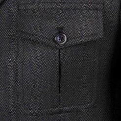 Men’s Brown Wool- Blend Field Jacket 9 Men’s Brown Wool- Blend Field Jacket -Us Military Jacket Mens Wool Blend Field Jacket