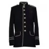 Mens Military Parade Black Jakcet -Us Military Jacket Mens military parade coat