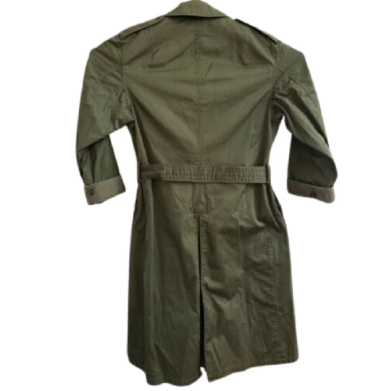 Military Army Field Overcoat Trench Coat 4 Military Army Field Overcoat Trench Coat - Image 2