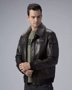 Military G-1 Flight Leather Bomber Jacket -Us Military Jacket Military G 1 Flight Bomber Jacket 1