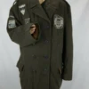 Military Green US Navy Wool Pea Coat
