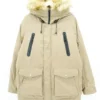 Military Snorkel Down Parka Beige Fur Jacket 1 Military Snorkel Down Parka Beige Fur Jacket -Us Military Jacket Military Snorkel Down Parka Beige Fur Jacket