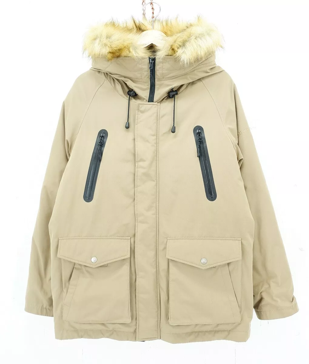 Military Snorkel Down Parka Beige Fur Jacket 3 Military Snorkel Down Parka Beige Fur Jacket