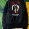 Misfits Ma-1 Black Nylon Flight Jacket