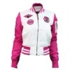 Miss Top Gun Color Block Dark Pink MA-1 Jacket 1 Miss Top Gun Color Block Dark Pink MA-1 Jacket -Us Military Jacket Miss Top Gun Color Block Dark Pink MA 1 Jacket