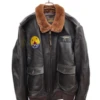 Morgan Memphis Belle G-1 Brown Leather Flight Jacket -Us Military Jacket Morgan Memphis Belle G 1 Brown Leather Flight Jacket