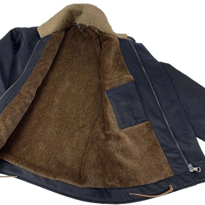 N1 Navy Blue Deck Jacket 4 N1 Navy Blue Deck Jacket - Image 2