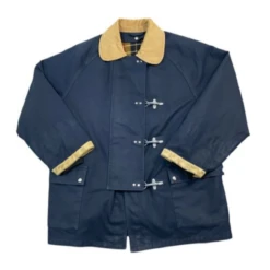 Navy Blue Designer Archive Pea Coat