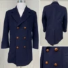 Navy Blue Vintage Wool Pea Coat
