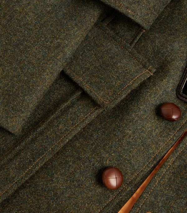 Navy Gray Wool Pea Coat 4 Navy Gray Wool Pea Coat - Image 2