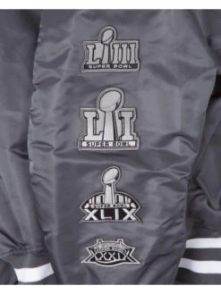 New England Patriots X Alpha X New Era Ma-1 Grey Bomber Jacket -Us Military Jacket New England Patriots X Alpha X New Era Ma 1 Bomber Jacket 1