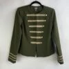 New York Soho Olive Green Military Parade Jacket