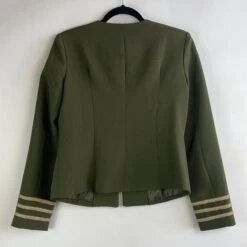 New York Soho Olive Green Military Parade Jacket -Us Military Jacket New York Soho Olive Green Military Parade Jacket