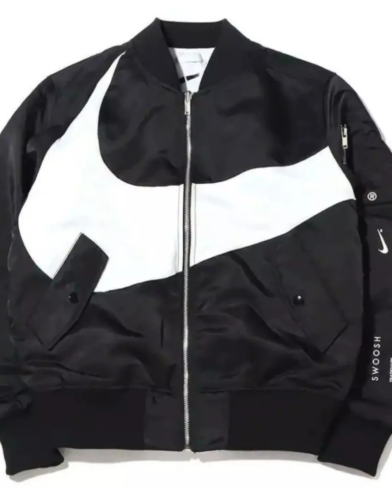Nike Big Swoosh Reversible Ma-1 Bomber Jacket 3 Nike Big Swoosh Reversible Ma-1 Bomber Jacket
