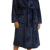 Nordstrom Shawl Collar Plush Navy Blue Peacoat -Us Military Jacket Nordstrom Shawl Collar Plush Navy Blue Peacoat 1