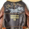 On The Make Avirex Shearling B-3 Bomber Jacket