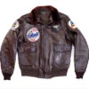 Original Ralph Edwards G-1 Brown Leather Flight Jacket