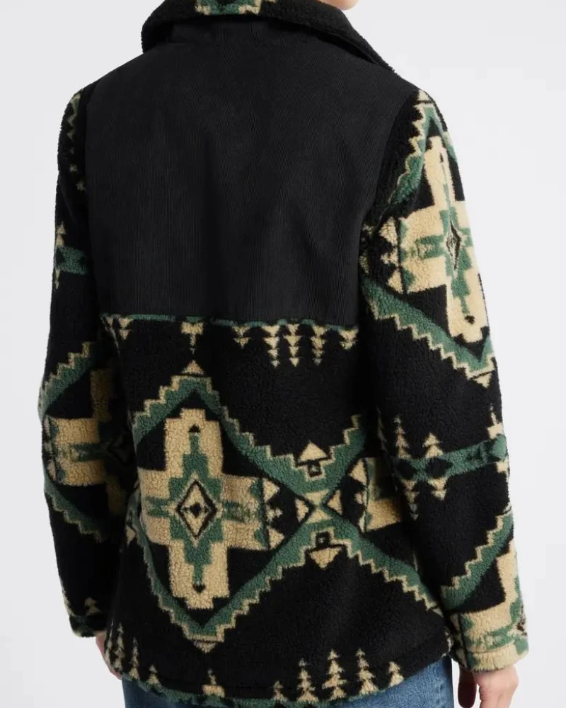 Pendleton Four Corners Hunter Madrona Mixed Media Coat 4 Pendleton Four Corners Hunter Madrona Mixed Media Coat - Image 2