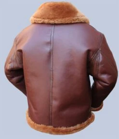 Raf B3 Bomber Leather Jacket -Us Military Jacket Raf B3 Bomber Leather Jacket 2