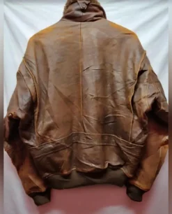 Rare Flight Army B-3 Brown Leather Jacket -Us Military Jacket Rare Flight Army B 3 Brown Leather Jacket 1