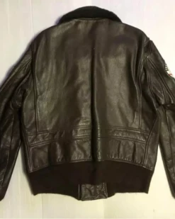 Rex Shokai Iwakuni Marine Corps G-1 Brown Leather Flight Jacket -Us Military Jacket Rex Shokai Iwakuni Marine Corps G 1 Brown Flight Jacket