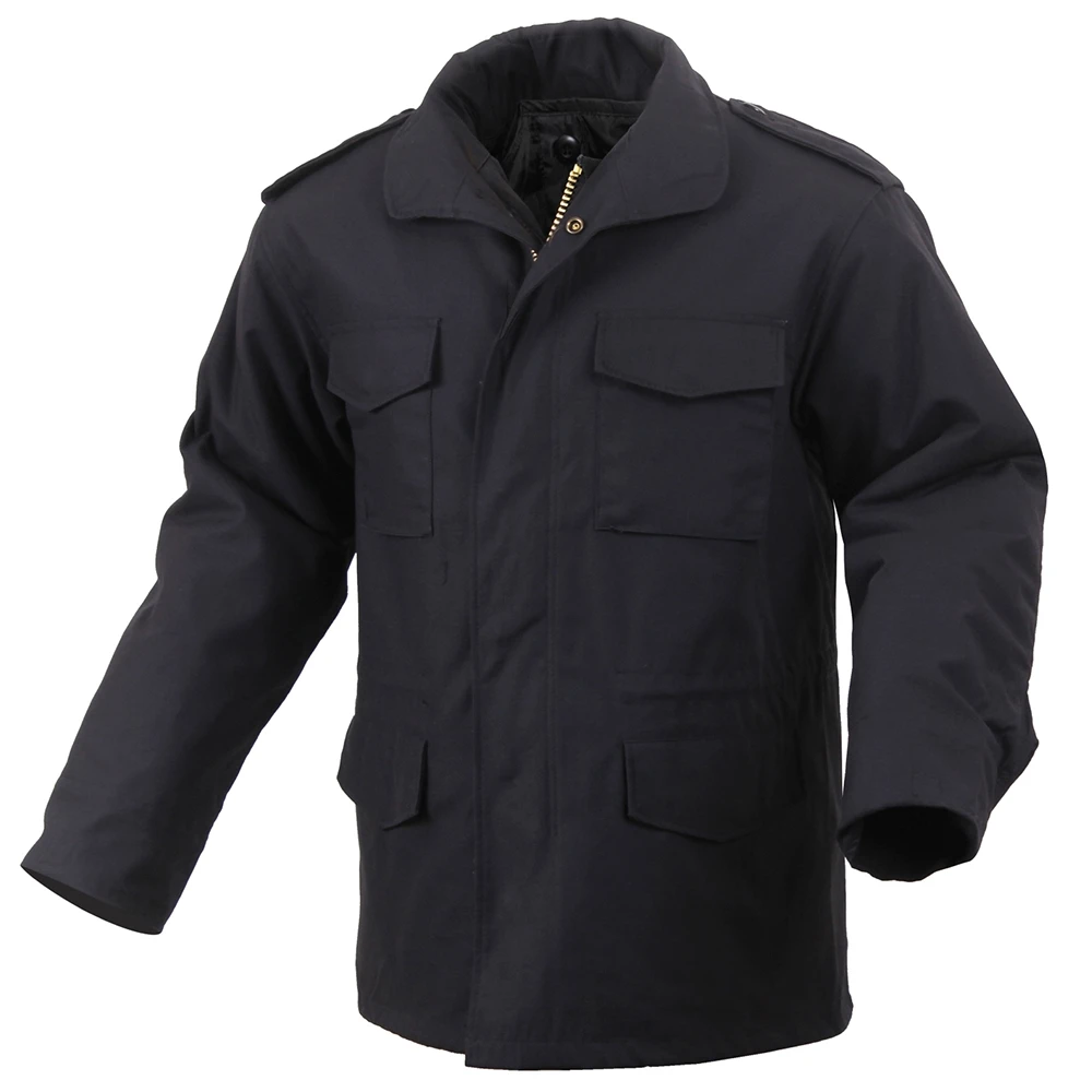 Rothco Black M-65 Field Jacket 3 Rothco Black M-65 Field Jacket