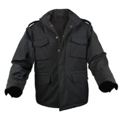 Rothco Black Soft Shell M-65 Field Jacket
