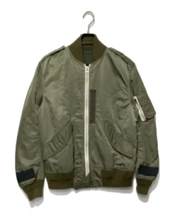 Sacai Ma-1 Olive Green Flight Bomber Jacket