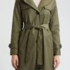 Sam Edelman Cotton Loden Trench Coat With Removable Hood 1 Sam Edelman Cotton Loden Trench Coat With Removable Hood -Us Military Jacket Sam Edelman Cotton Loden Trench Coat With Removable Hood