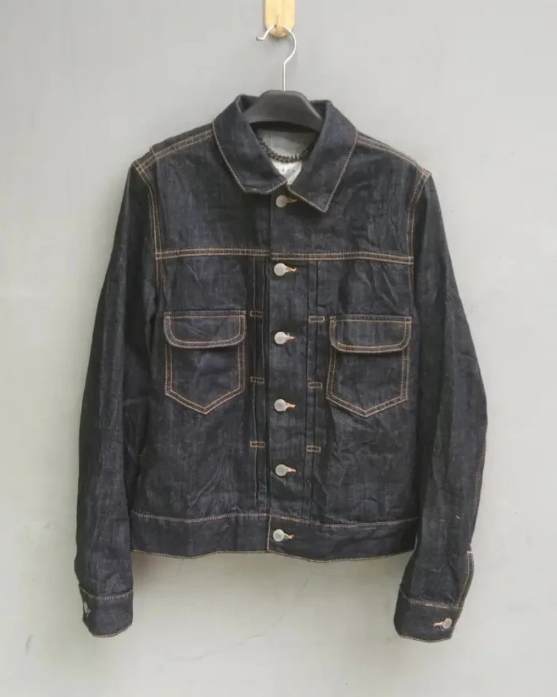 Sandro Type A-2 Blue Denim Flight Jacket 3 Sandro Type A-2 Blue Denim Flight Jacket