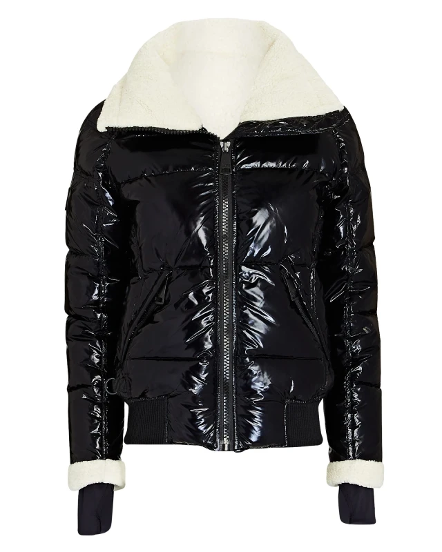 Shearling-Trimmed Quilted Puffer Jacket 3 Shearling-Trimmed Quilted Puffer Jacket