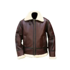 Pilot Flight WWII Shearling B3 Bomber Jacket