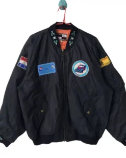 Steals Rare G-1 Paris Rally Team Black Bomber Jacket